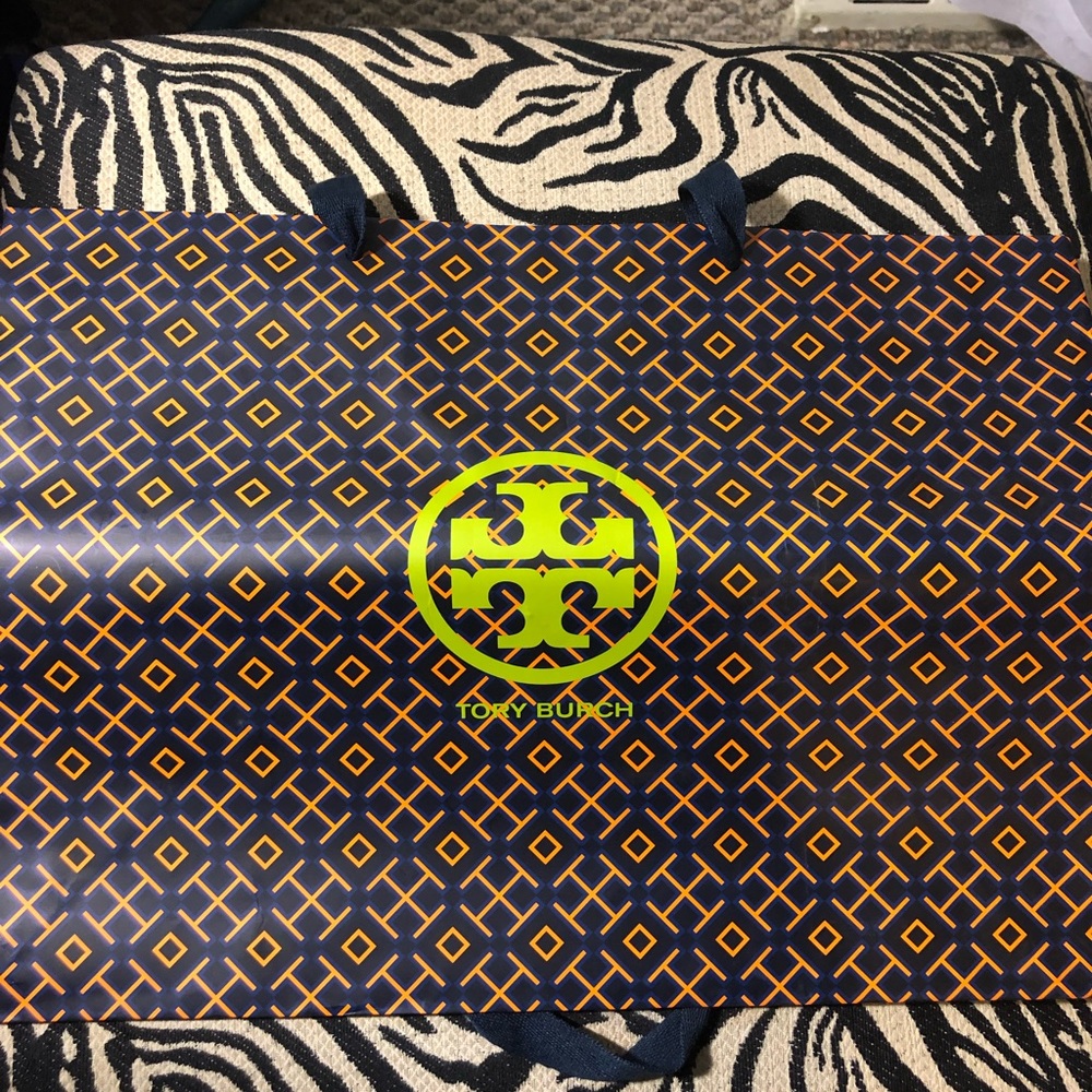 Tory Burch shopping bag. Great condition.